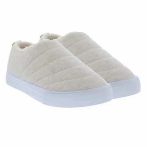 NWT Hurley Ladies' Puff Clog Shoe - Beige - 10